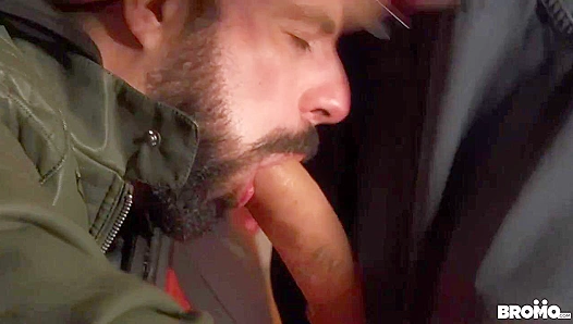 Mechanic Bo Sinn Pounds Masturbating Shawn Assmore's Tight Hole