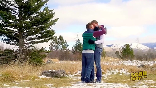 Dean and Dillan's Scenic Outdoor Anal Adventure - Gay XXX