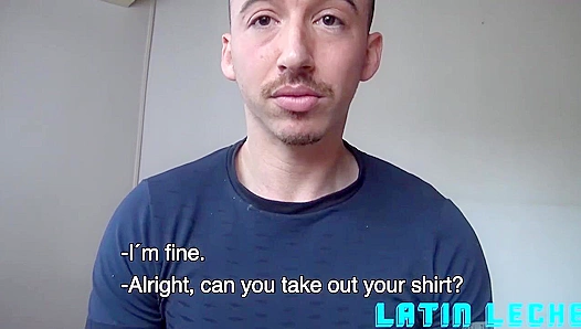 Bald Latino Bottom Manu Begs for Cum After Rough Anal