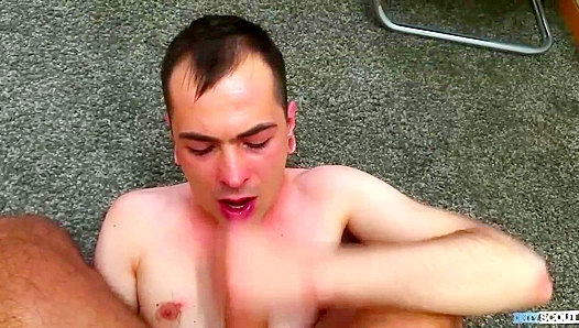Bald Twink Gets Cum-covered After Intense POV Anal