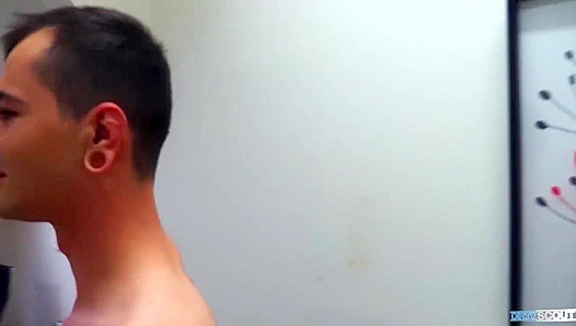 Bald Twink Gets Cum-covered After Intense POV Anal