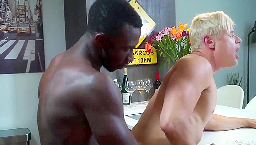 Bleached Twink Alan Gets Pounded by Parker Payne's Massive BBC