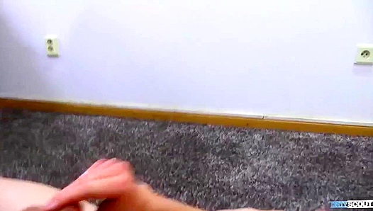 Broke Dude Takes a Facial After Intense POV Anal - Dirty Scout