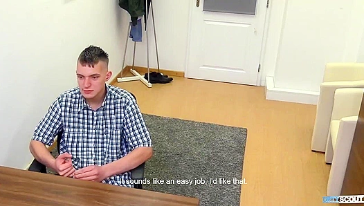 Broke Dude Takes a Facial After Intense POV Anal - Dirty Scout