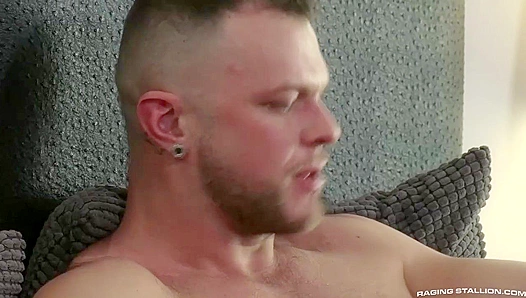 Wade Wolfgar & Young Dickie James - Raw Anal Passion - Raging Stallion