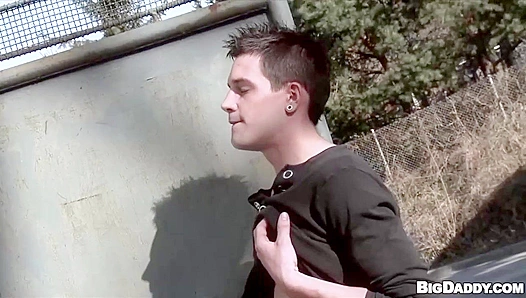 Sneaky Public Fuck - Marek and Nick Get Wild Outdoors