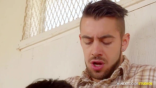 Mark Long, Dante Colle, and Elliot Finn - A Scorching Three-Way Fuck Scene