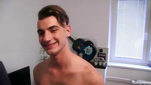 Playful Twinks Shine Bright in a Steamy POV Threesome - Czech Hunter