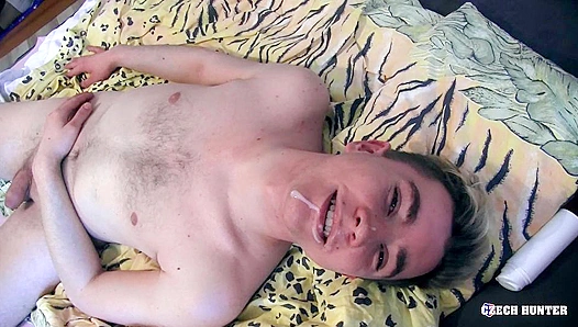 Chubby Czech Teen Cums Hard During Raw Dogging - Czech Hunter