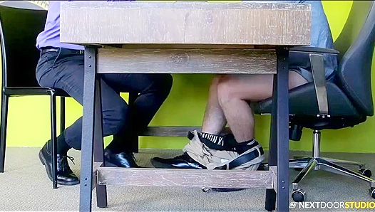 Ricky Ridges Takes Quin Quire's Office Anal Adventure to the Next Level