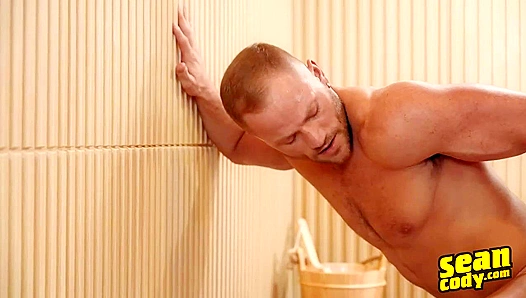 Levi & River Steam Up the Sauna - A Sexy Encounter - Gay XXX