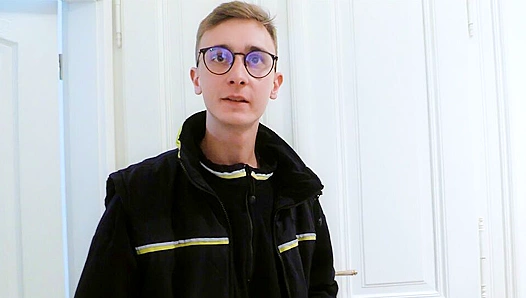 Two European Twinks Dildo Fuck in Hot Czech Action