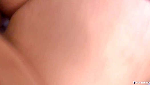 Hot Cock in Tight Ass - A Snowy Day in Prague - Czech Hunter