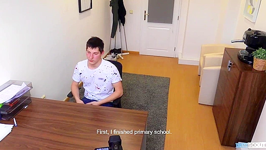 UnCut Cock Twink Cums Hard During Bareback Anal -Dirty Scout