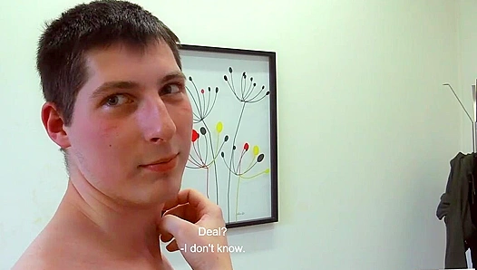 UnCut Cock Twink Cums Hard During Bareback Anal -Dirty Scout