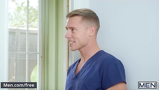 Justin Matthews Drills Michael DelRay's Kitchen Hole