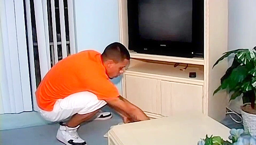 Amateur Dudes Doggy Style for a Juicy Cumshot - Lollipop Twinks