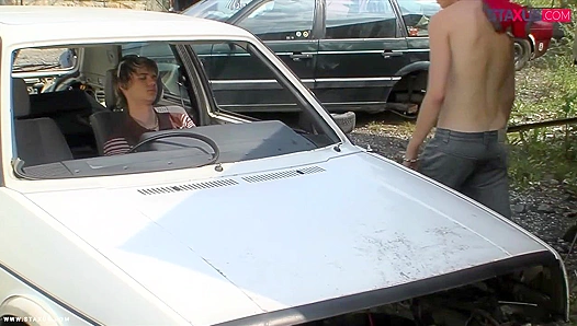 Hot Guys Get Wild with Hardcore Anal Outdoors - Gay XXX