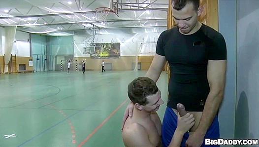 Mallev and Dee's Sneaky Gym Fuck - Out in Public Heat