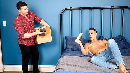 Taboo Temptation - Stepbrothers Collin & Nic Fuck Hard Next Door