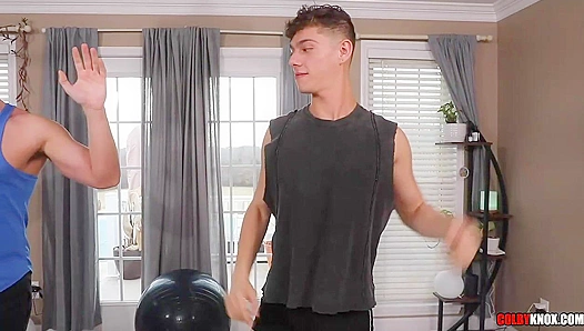 Bareback Yoga Bliss - Benvi & Jordan Starr Flex into Passion