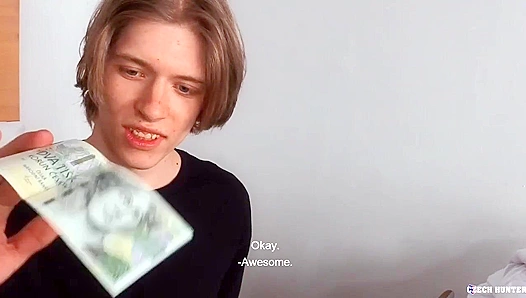 Czech Twink Gets Facial After Intense Anal Session