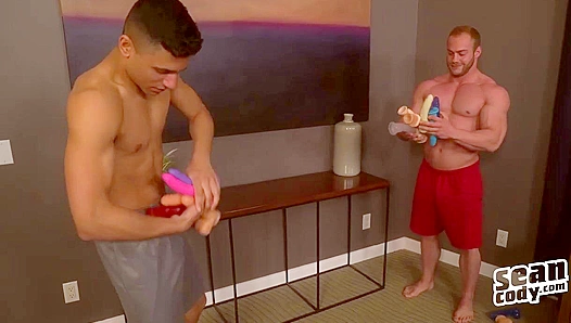 Ripped Studs Joe and Brock Dive Deep into Anal Bliss - Gay XXX