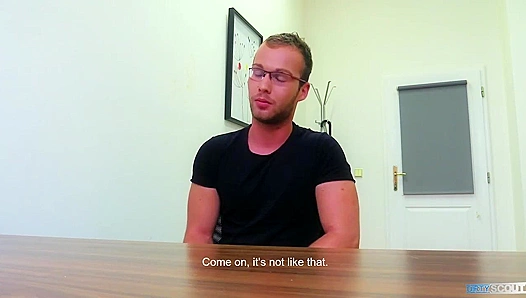 Shy Hairy-Legged Amateur Gets Roughly Fucked byDirty Scout