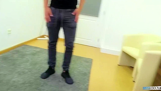 Shy Hairy-Legged Amateur Gets Roughly Fucked byDirty Scout