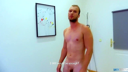 Shy Hairy-Legged Amateur Gets Roughly Fucked byDirty Scout