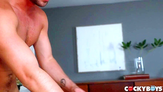 Cocky Lane Colten Teases Horny Roman Todd
