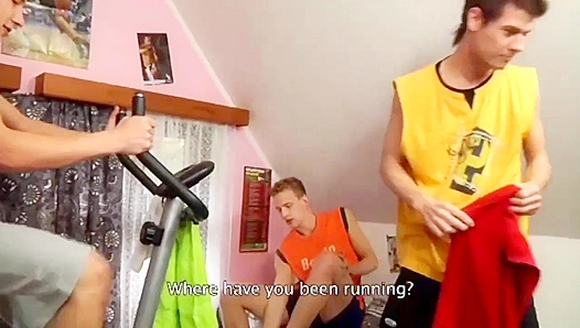 Twosome Anal Heat - Francisco Ruck Takes On Two Hard cocks