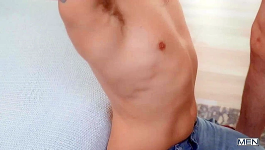 Jack Hunter Drills Zak Bishop's Tight Hole Intensely