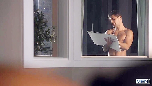 Dante Colle Gets Fuck-Punished by Reese Rideout - Drilling His Hole Deep