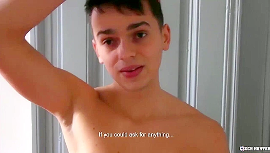 POV - Cute Brunette Guy Gets Fucked Hard by CzechHunter