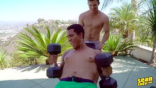 Jayden and Murray's Intense Sideways Anal Adventure - Gay XXX