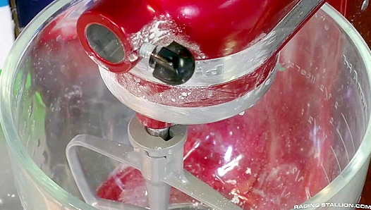 Beaux Banks Gets Fucked Hard by Romeo Davis in the Kitchen - Raging Stallion