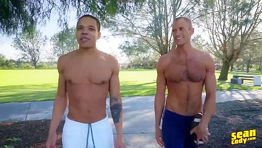 Blake and Maddox - Hot Interracial Anal Action - Gay XXX