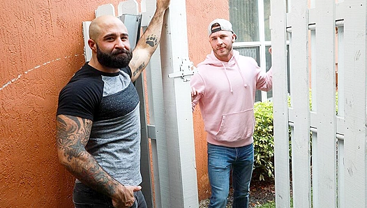 Hairy Hotties Atlas & Mac Fuck Hard - Hot Bearback Action