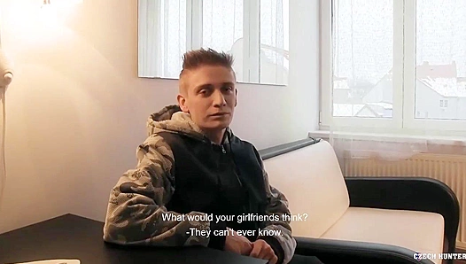 Czech Temptation - Young Euro Stud Enjoys Intense POV Anal