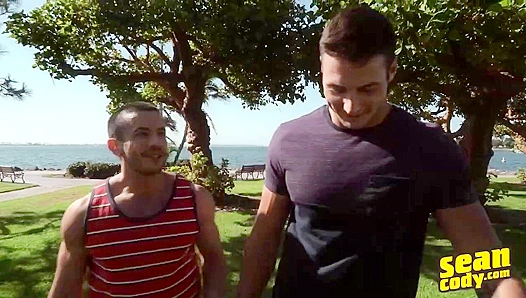 Muscular Manny and Jeb Go Bareback in Hot Anal Action - Sean Cody