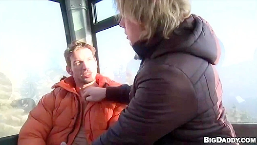 Marek Pounds Floppy-Haired Martty in the Snowy Park