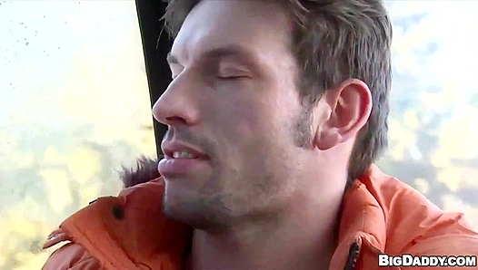 Marek Pounds Floppy-Haired Martty in the Snowy Park