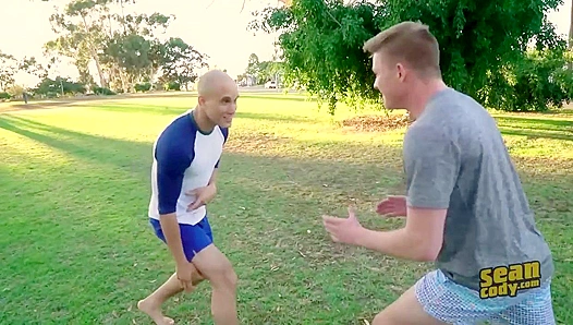 Barron & Frankie - Wrestling Rivals Turn Bareback Lovers - Sean Cody