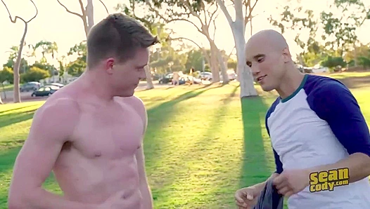 Barron & Frankie - Wrestling Rivals Turn Bareback Lovers - Sean Cody