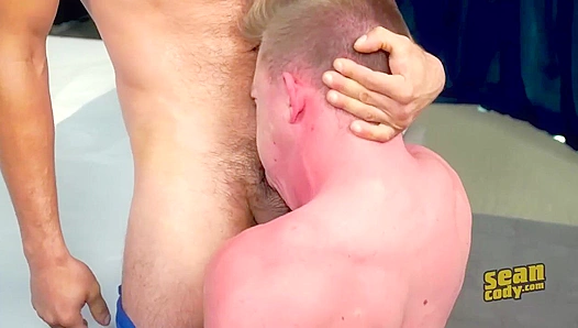 Barron & Frankie - Wrestling Rivals Turn Bareback Lovers - Sean Cody