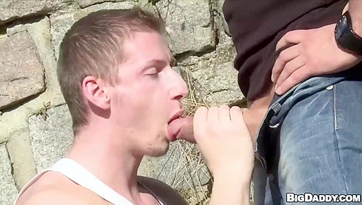 Savkov and Bruce Get Wild - Euro Hotties Fuck at the Construction Site