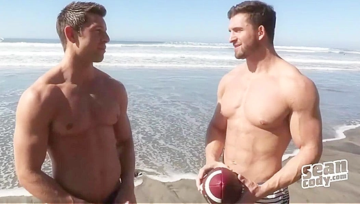 Beefy Hunks Pound Each Other's Asses Raw - Sean Cody
