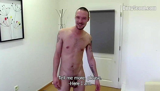 Amateur Small Town Stud Loves Rough Sideways Bareback Anal -Dirty Scout