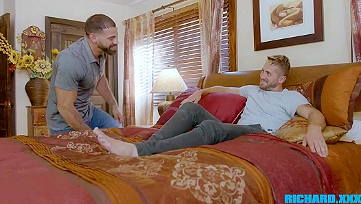 Married Wesley Woods Gets Roughly Fucked by Neighbor Ricky Larkin